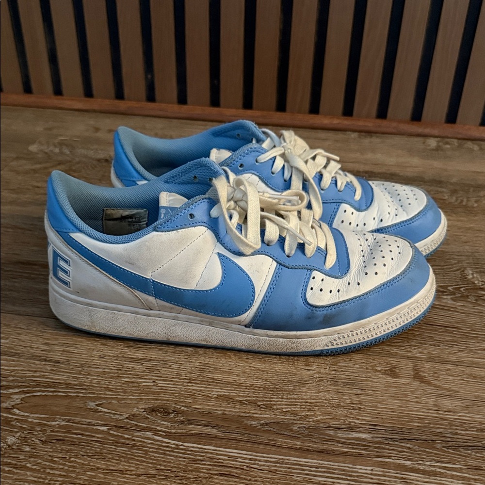 Nike Sky Blue and White Athletic Shoes